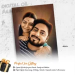 Personalized Digital Oil Painting Frame – Classic Art Style