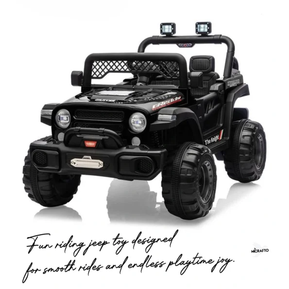 Kids Riding Jeep Toy – Fun Ride-On Vehicle – Micrafto
