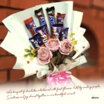 mi_Bouquet with chocolate & flowers-1